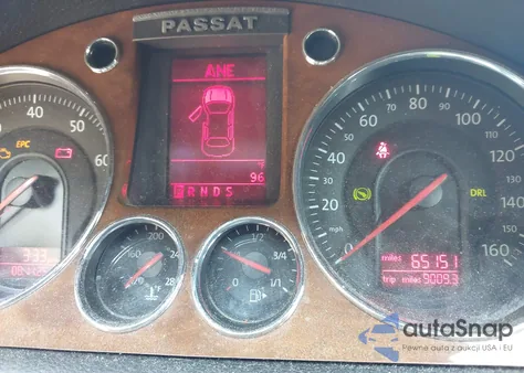 2006 Volkswagen Passat 3.6 z USA, uszkodzony, nr VIN WVWFU73C36P153386